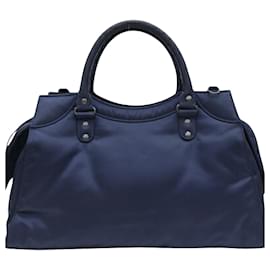 Balenciaga-Balenciaga City-Navy blue