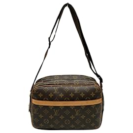 Louis Vuitton-Louis Vuitton Reporter PM-Marrone