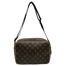 Louis Vuitton-Louis Vuitton Reportero PM-Castaño