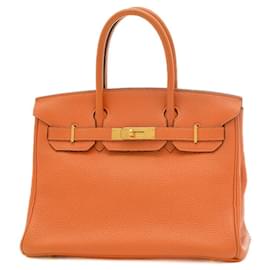 Hermès-Hermès Birkin 30-Orange