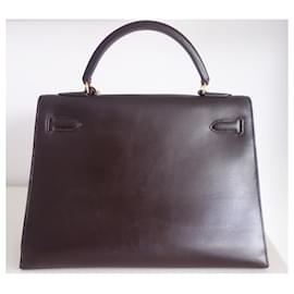 Hermès-Hermes Kelly 32 vintage bag-Brown