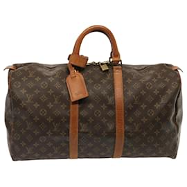 Louis Vuitton-Louis Vuitton Keepall 50-Castaño