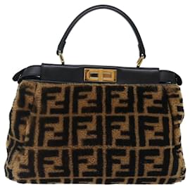 Fendi-Fendi Peekaboo-Castaño