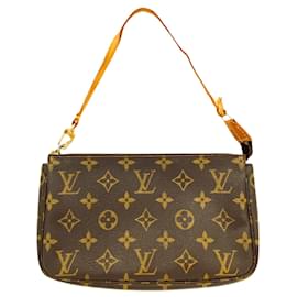 Louis Vuitton-Accesorios de Louis Vuitton Pochette-Castaño