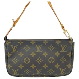 Louis Vuitton-Accesorios de Louis Vuitton Pochette-Castaño