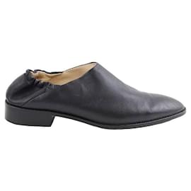 Jil Sander-Leather loafers-Black