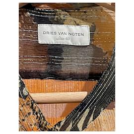 Dries Van Noten-DRIES VAN NOTEN  Tops T.FR 40 Silk-Yellow