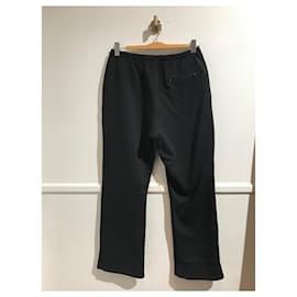 Balenciaga-BALENCIAGA  Trousers T.International XL Cotton-Black