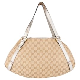 Gucci-Bolsa de compras Gucci GG Monogram Abbey-Bege