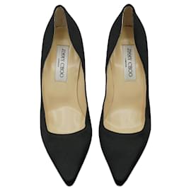 Jimmy Choo-Tacones Negros de Aguja-Schwarz