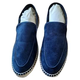 Loro Piana-Espadrilles Seaside Walk-Marineblau