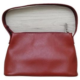 Petit sac à main Burberry en cuir Saffiano marron Marron