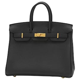 Hermès-Hermes Birkin 25-Negro