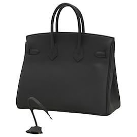 Hermès-Hermes Birkin 25-Negro