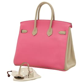 Hermès-Hermes Birkin 25-Rosa