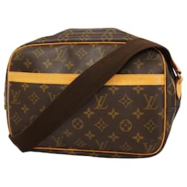 Louis Vuitton-Louis Vuitton Reportero PM-Castaño