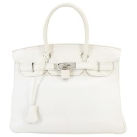 Hermès-Hermès Birkin 30-Blanco