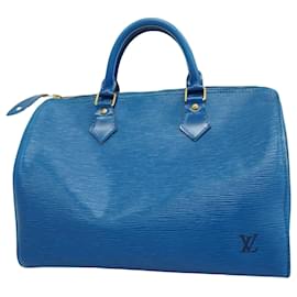 Louis Vuitton-Louis Vuitton Speedy 30-Bleu