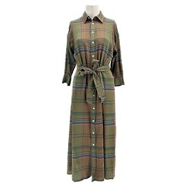 Polo Ralph Lauren Robe Ralph Lauren Denim & Supply T.US 4 Viscose Kaki