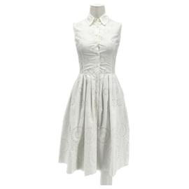Prada-PRADA  Dresses T.IT 38 Cotton-White