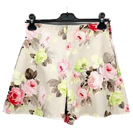 Carven-Carven shorts T.FR 36 Cotton-Beige