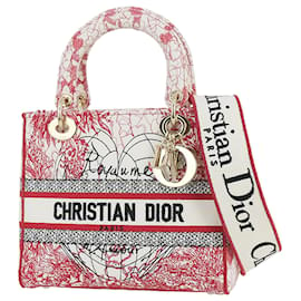 Dior-Dior Red Medium Royale d'Amour Lady D-Lite-Red