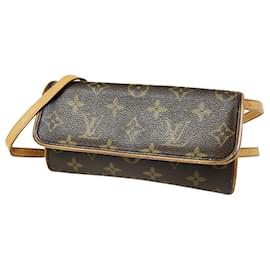 Louis Vuitton-Louis Vuitton Pochette Zwilling-Braun