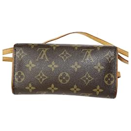 Louis Vuitton-Louis Vuitton Pochette Zwilling-Braun