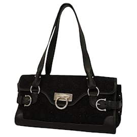 Salvatore Ferragamo-Salvatore Ferragamo Gancini-Negro