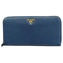 Prada-Prada Saffiano-Azul marinho