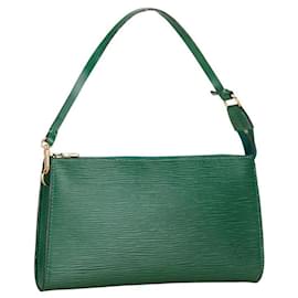 Louis Vuitton-Louis Vuitton Pochette Accessoires Leather Handbag M52944 in Good condition-Other