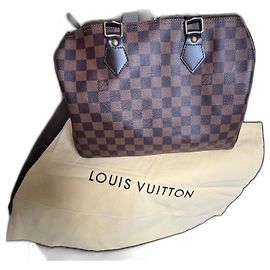 Bolsa Louis Vuitton Speedy Damier 30 Marrom Marrom
