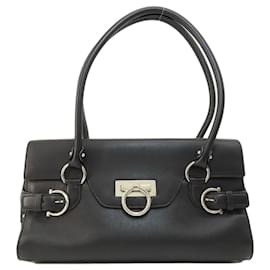 Salvatore Ferragamo-Salvatore Ferragamo Gancini-Negro