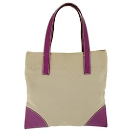 Prada-PRADA Borsa tote Tela Beige Auth am6227-Beige