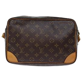 Louis Vuitton-LOUIS VUITTON Monogram Trocadero 30 Shoulder Bag M51272 LV Auth 73769-Monogram