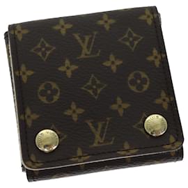 Louis Vuitton-LOUIS VUITTON Monogram Jewelry Case Boîte à bijoux LV Auth am6201-Monogramme