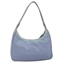 Prada-PRADA Hand Bag Nylon Blue Auth ar11814B-Blue