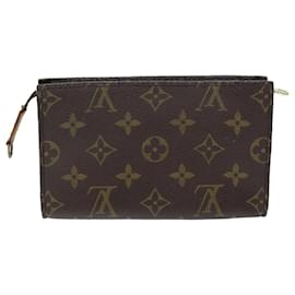 Louis Vuitton-LOUIS VUITTON Monogram Bucket PM Pouch Pochette accessoire LV Auth am6173-Monogramme