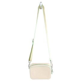 Lacoste Leather shoulder bag White