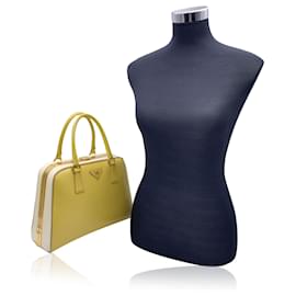 Prada-Prada Handbag BL0808-Yellow