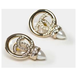 Chanel-CHANEL CC Jewelry in Gold Metal - 101830-Golden