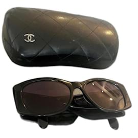 Chanel-Gafas de sol coleccionables Chanel 1987-Negro