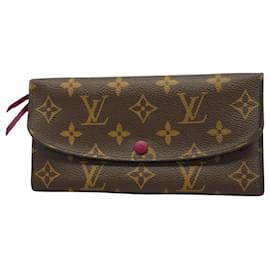 Louis Vuitton-Louis Vuitton Portefeuille Emilie-Braun