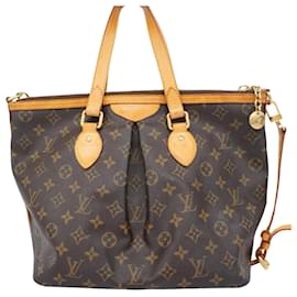 Louis Vuitton-Louis Vuitton Palermo PM-Castaño