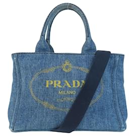 Prada-Prada Canapa-Azul marino