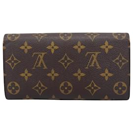 Louis Vuitton-Louis Vuitton Porte Monnaie Credit-Brown