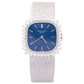Reloj Patek Philippe de oro blanco, diamantes. Otro
