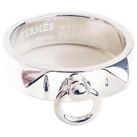 Hermès-Collier De Chien Ring-Silvery