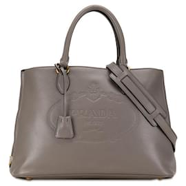 Prada-Prada Vitello Tote Bag  Leather Handbag 1BA579 in Excellent condition-Other