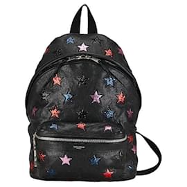 Sac à dos en cuir City California Yves Saint Laurent 454319 Noir